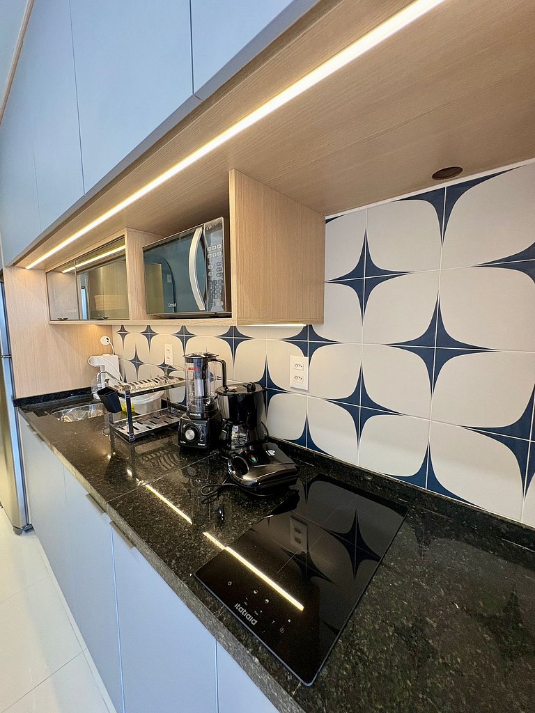 Studio sofisticado e acolhedor em Salvador