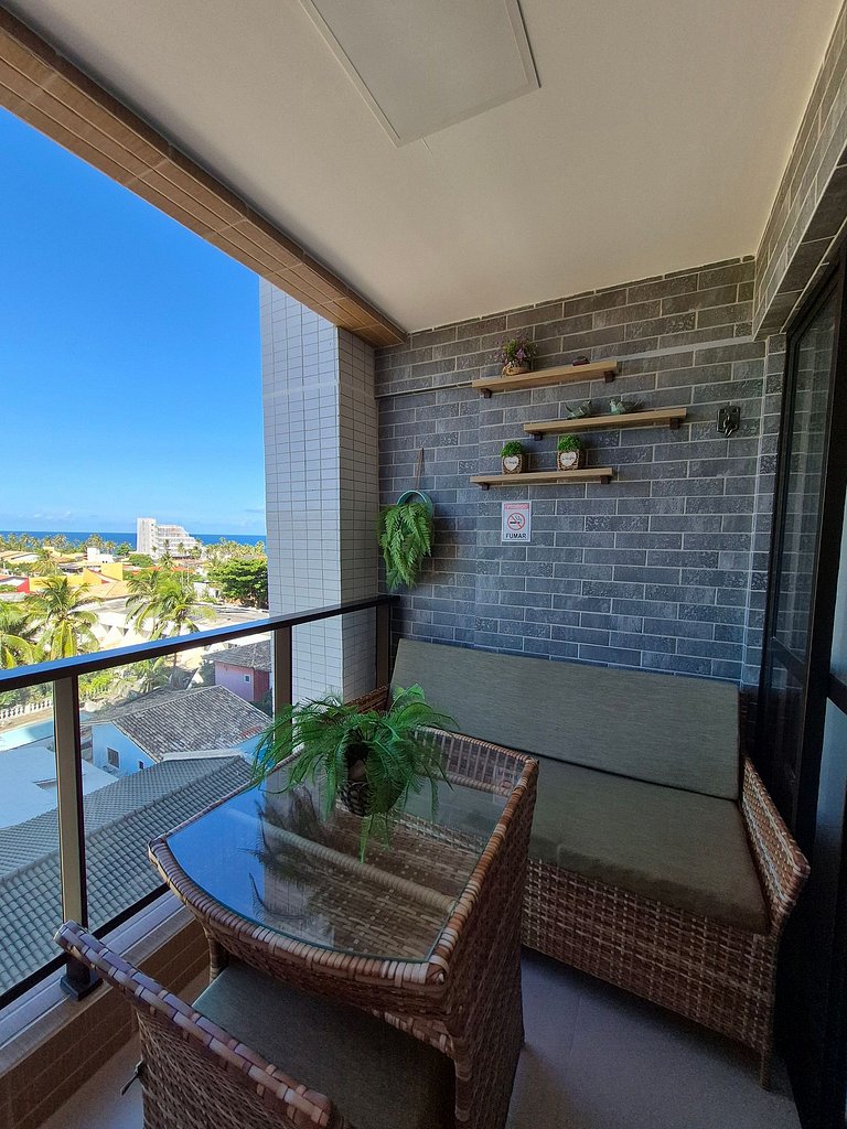 Studio moderno e completo, ao lado do Mar