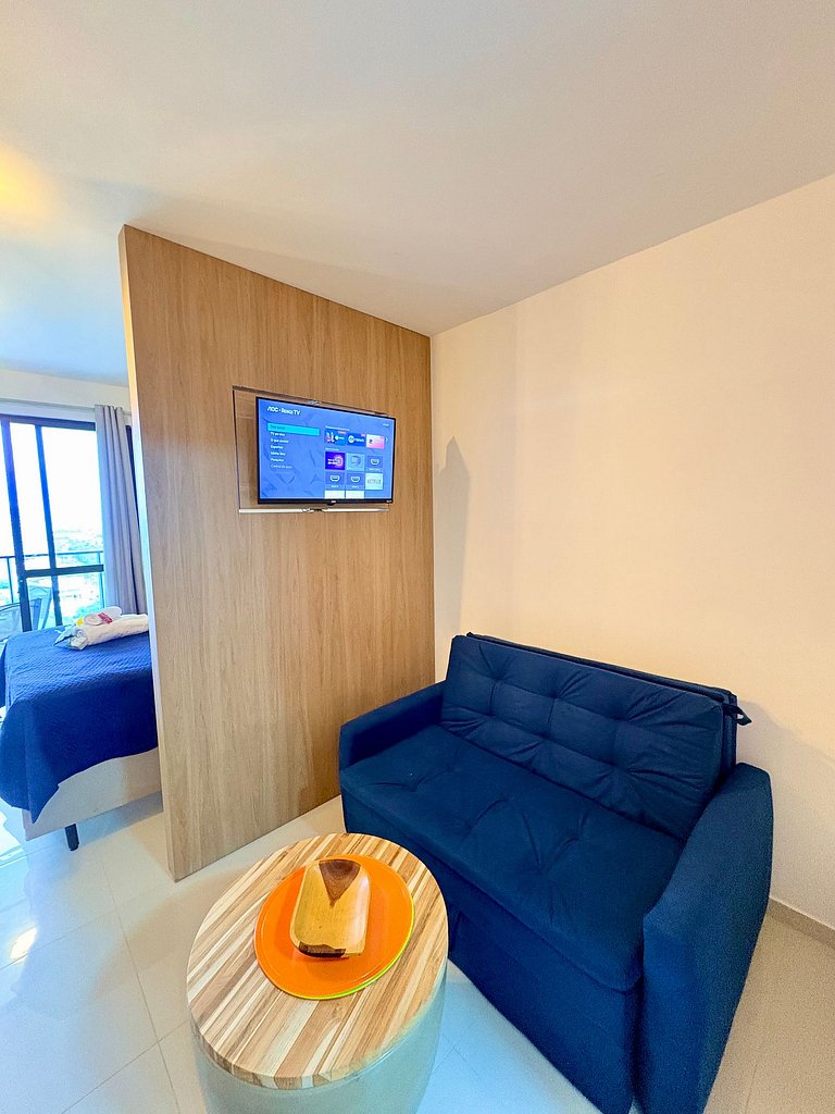 Studio 14º andar vista Mar e Cidade em Salvador