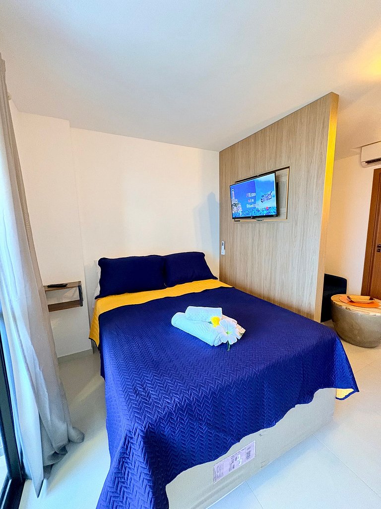 Studio 14º andar vista Mar e Cidade em Salvador