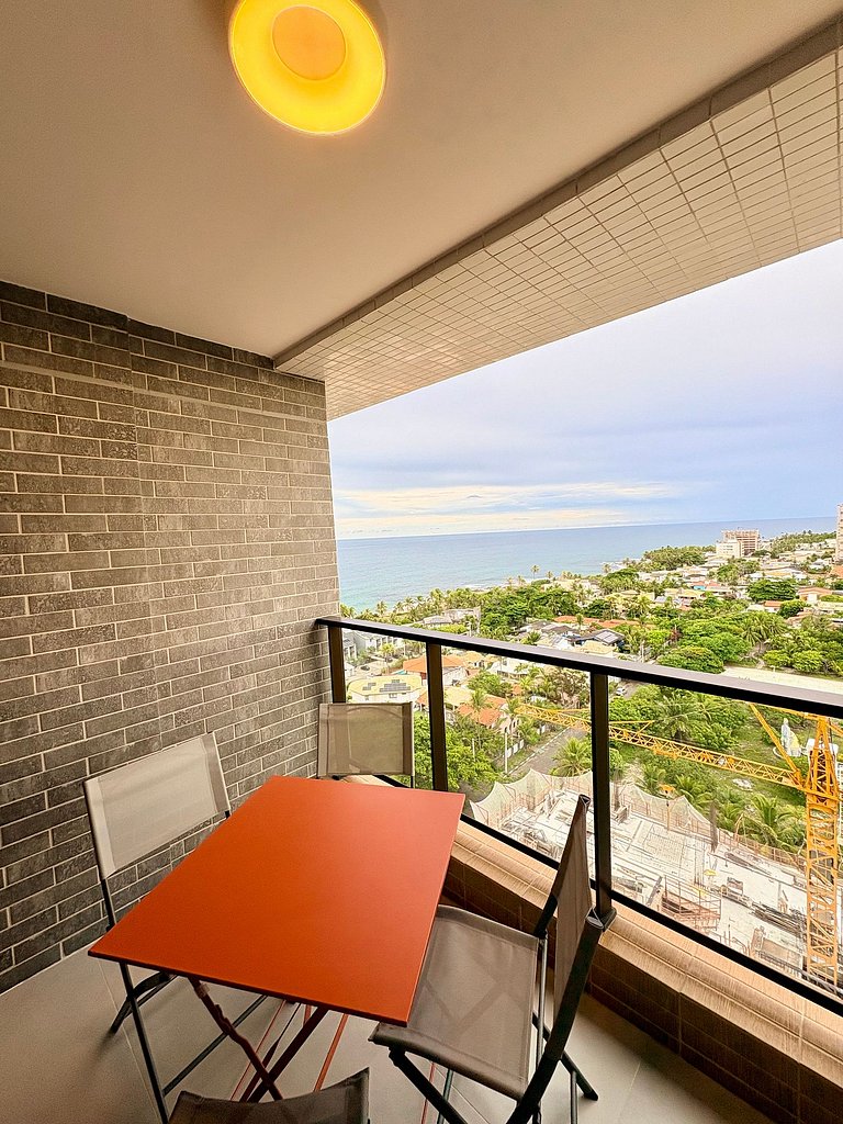 Studio 14º andar vista Mar e Cidade em Salvador