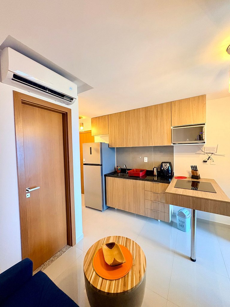 Studio 14º andar vista Mar e Cidade em Salvador