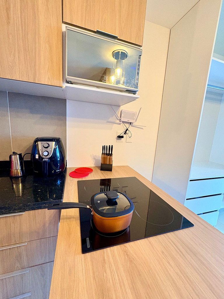 Studio 14º andar vista Mar e Cidade em Salvador