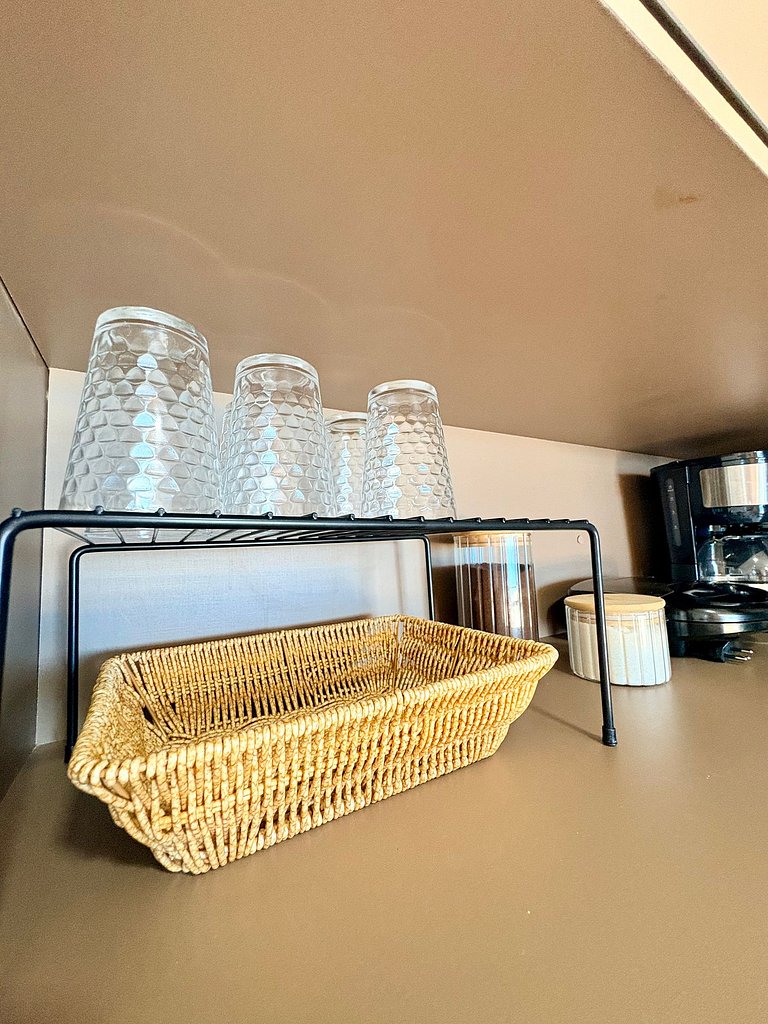 Studio Sofisticado com Vista Infinita para o Mar