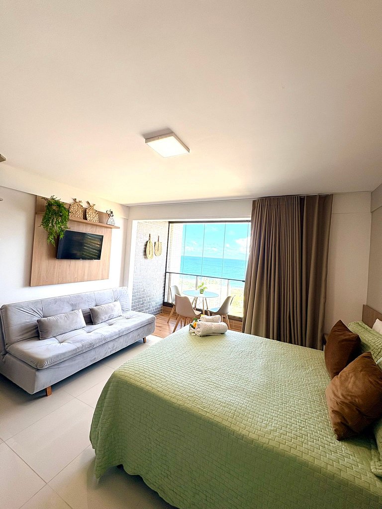 Studio Vista Mar Deslubrante em Salvador!