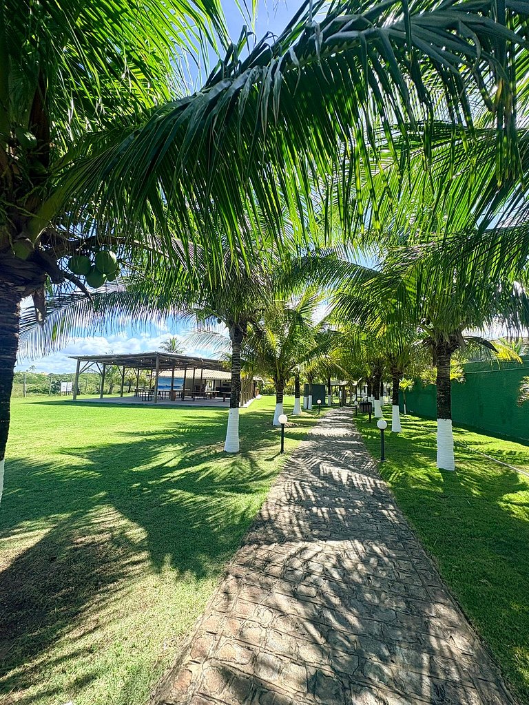 Pé na areia Tree Bies Resort