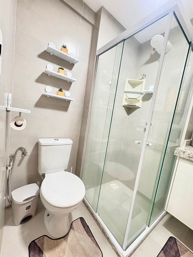 Studio moderno  a 100 metros do mar