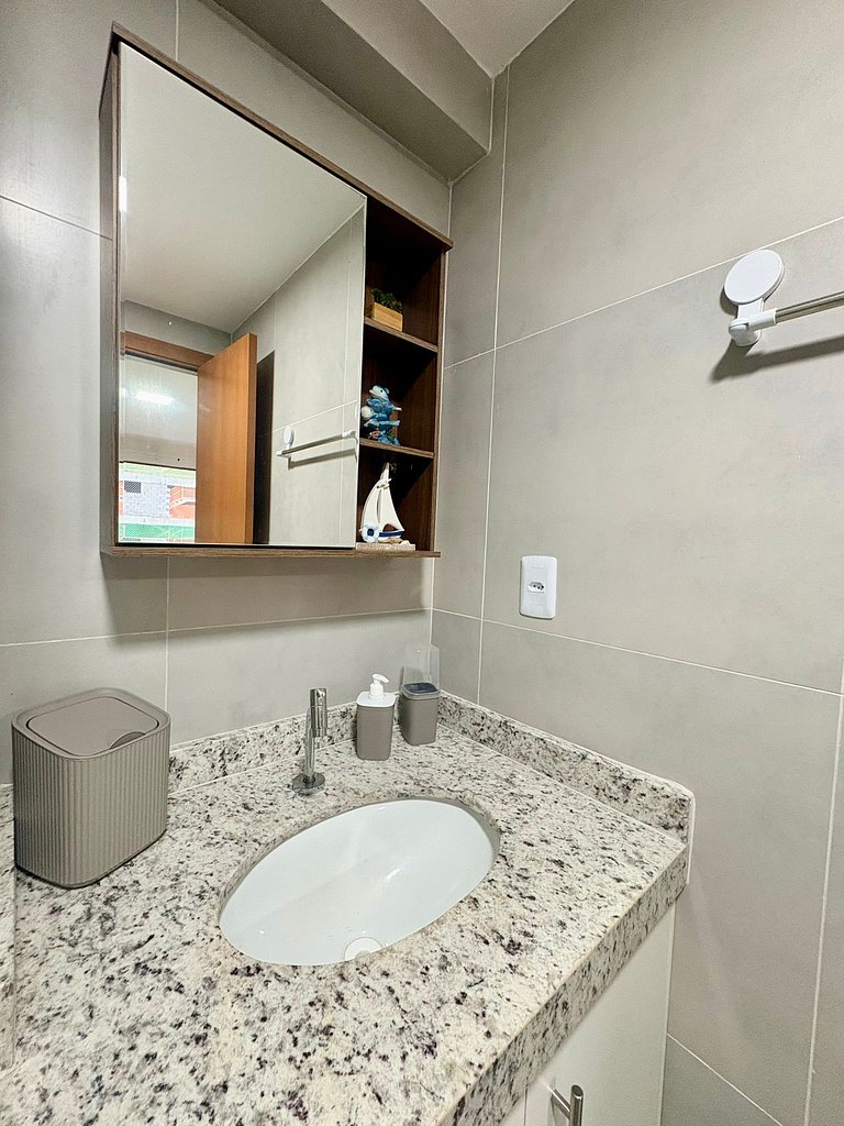Studio moderno  a 100 metros do mar