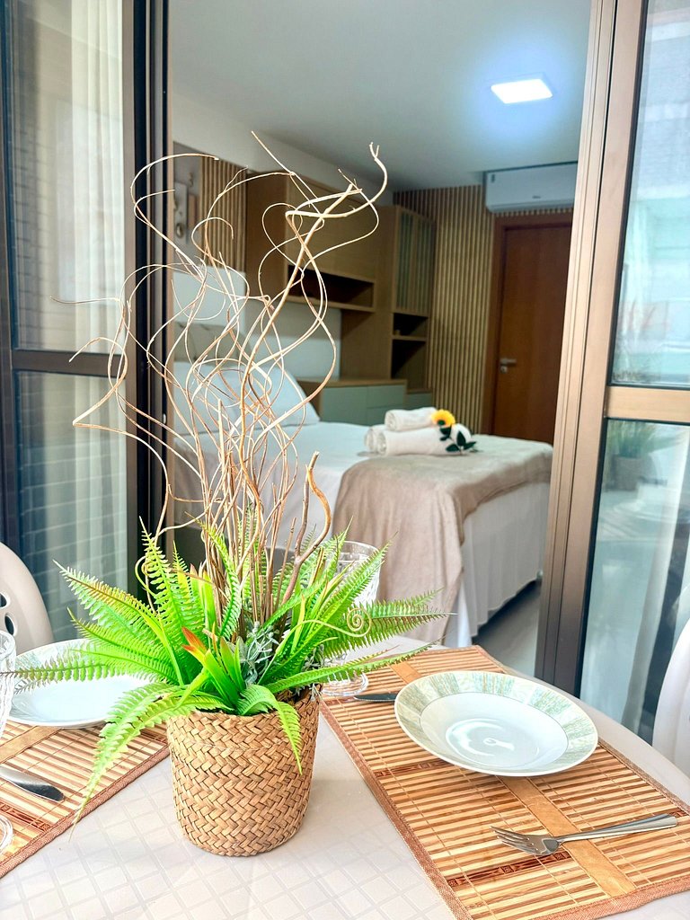 Studio moderno  a 100 metros do mar