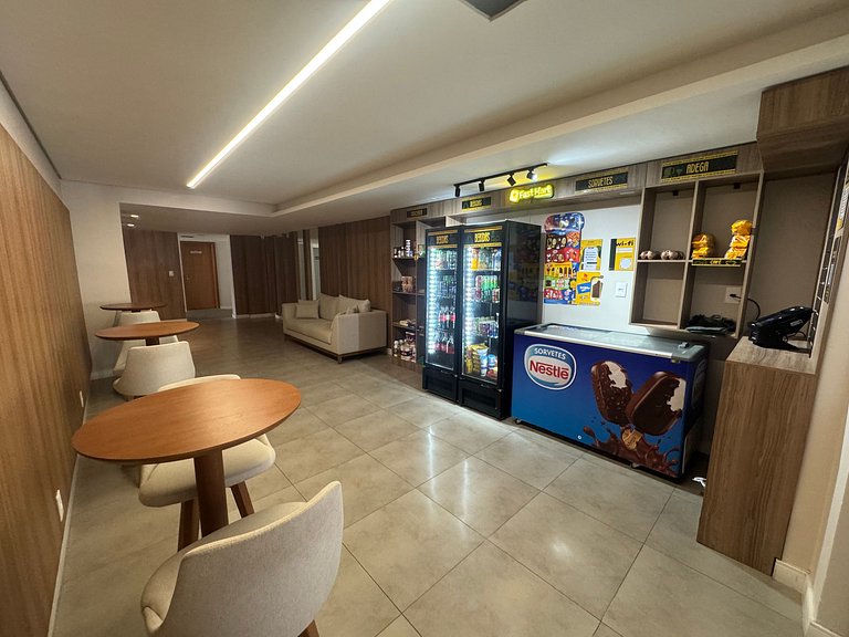Studio moderno  a 100 metros do mar
