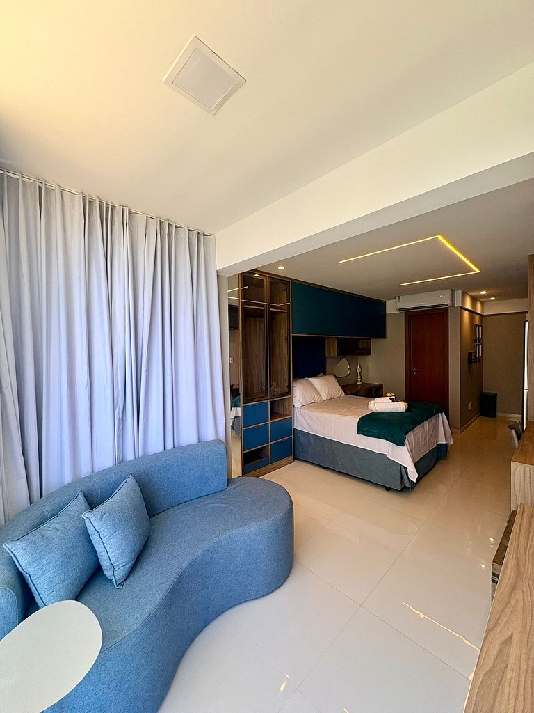 Studio moderno próximo a praia