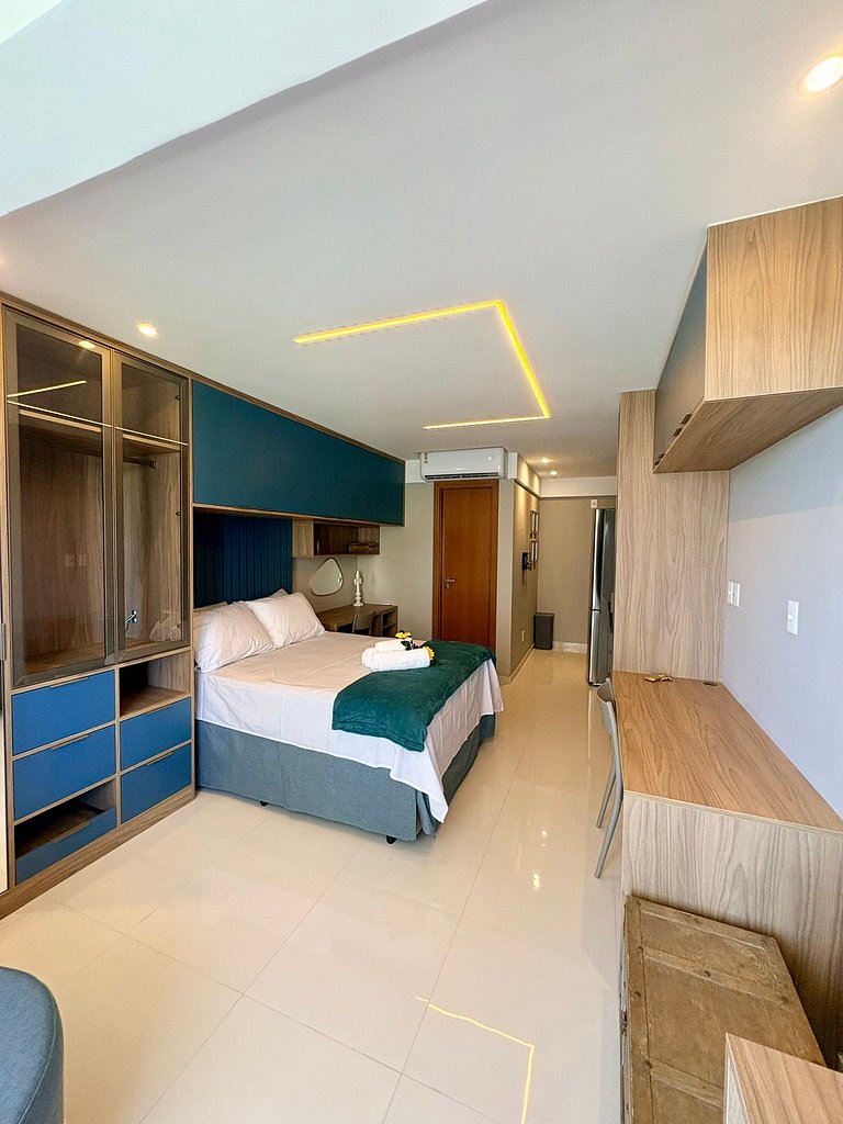 Studio moderno próximo a praia