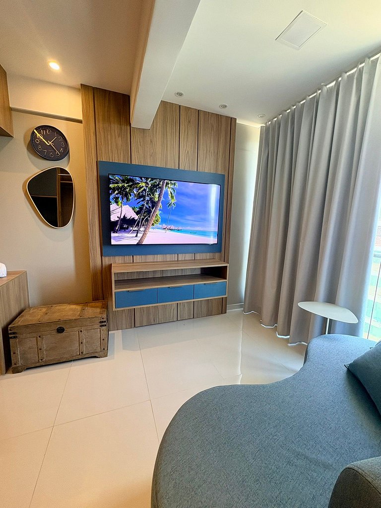 Studio moderno próximo a praia