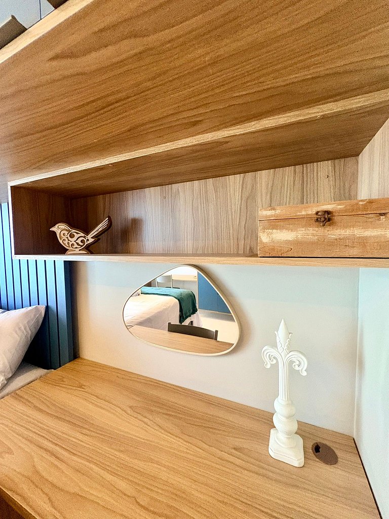 Studio moderno próximo a praia
