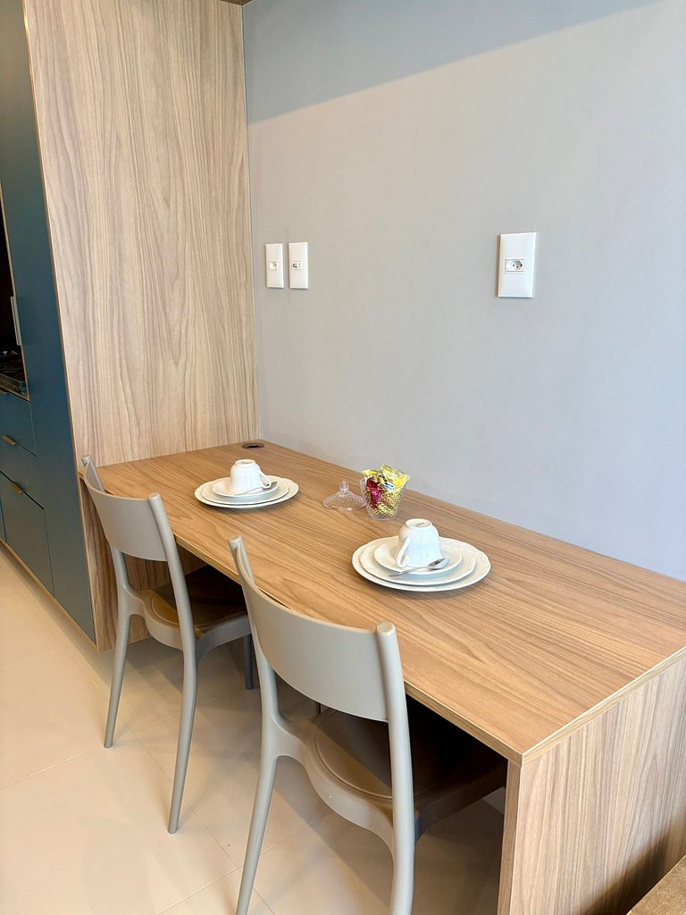 Studio moderno próximo a praia